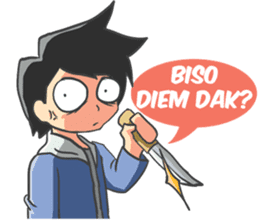 Bujang Palembang part 2 sticker #12802384