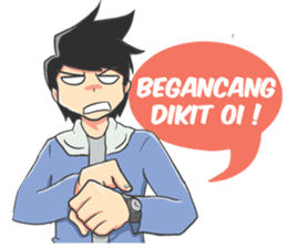 Bujang Palembang part 2 sticker #12802388