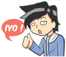 Bujang Palembang part 2 sticker #12802396