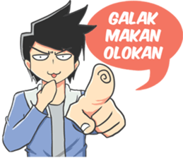 Bujang Palembang part 2 sticker #12802401