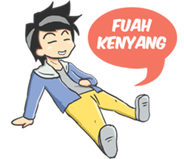 Bujang Palembang part 2 sticker #12802404