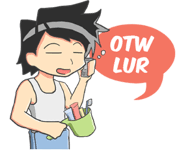 Bujang Palembang part 2 sticker #12802418