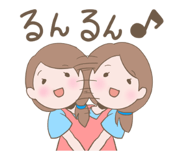 Housewife's conversation stamp sticker #12802910