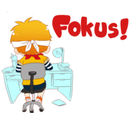 KKPK Characters: Daily Life sticker #12803531