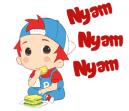 KKPK Characters: Daily Life sticker #12803543