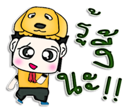 Hello! My name is SATOSHI.^___^ sticker #12803627