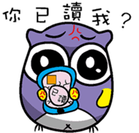 cute owl in your life sticker #12803866