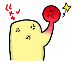 funny banana sticker #12804047