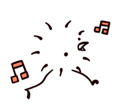 Mr. Leggs 2 -with triangles and squares- sticker #12804624