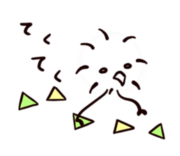 Mr. Leggs 2 -with triangles and squares- sticker #12804636