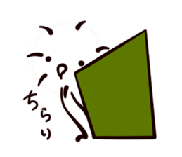 Mr. Leggs 2 -with triangles and squares- sticker #12804637