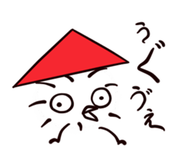 Mr. Leggs 2 -with triangles and squares- sticker #12804638