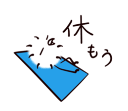 Mr. Leggs 2 -with triangles and squares- sticker #12804648