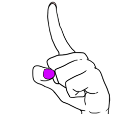 Simple hands sticker sticker #12804660