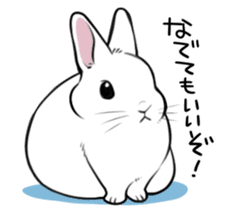 The Rabbit Boss sticker #12804814