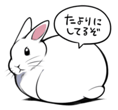 The Rabbit Boss sticker #12804841