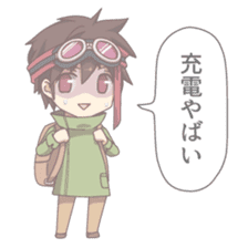 Cute online game sticker 3 sticker #12805250