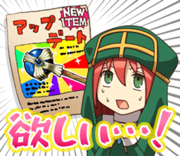 Cute online game sticker 3 sticker #12805251