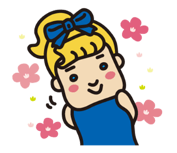 "American girl" sticker #12805297