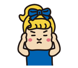 "American girl" sticker #12805299