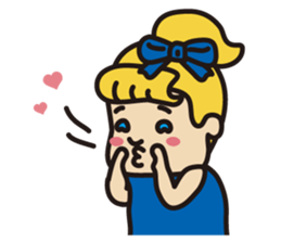 "American girl" sticker #12805300