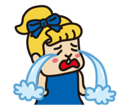 "American girl" sticker #12805302