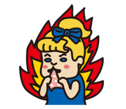 "American girl" sticker #12805303