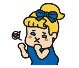 "American girl" sticker #12805304