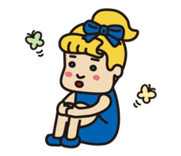 "American girl" sticker #12805309