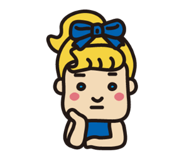 "American girl" sticker #12805311