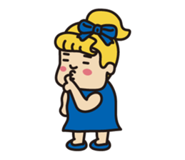 "American girl" sticker #12805313