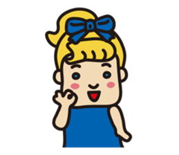 "American girl" sticker #12805314