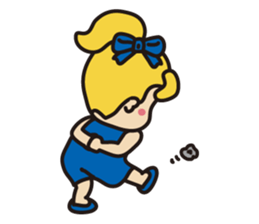 "American girl" sticker #12805316