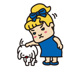 "American girl" sticker #12805317