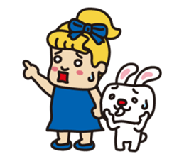 "American girl" sticker #12805327