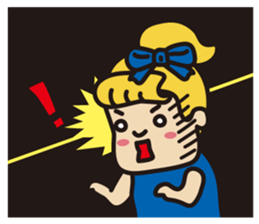 "American girl" sticker #12805330