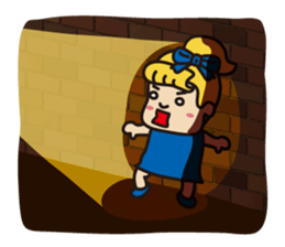 "American girl" sticker #12805331