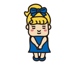 "American girl" sticker #12805333