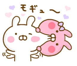 Rabbit Usahina Love 9 sticker #12805350