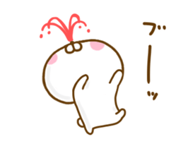 Rabbit Usahina Love 9 sticker #12805363