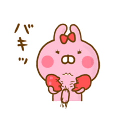 Rabbit Usahina Love 9 sticker #12805373