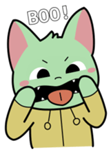 Midori no Neko sticker #12805799
