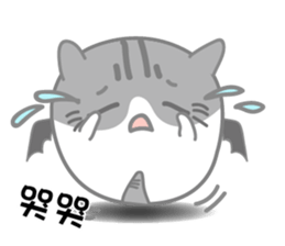 Little evil Meow sticker #12805912