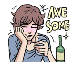 AsB - 127 Party People sticker #12806025