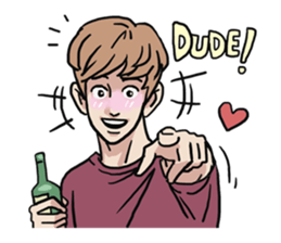 AsB - 127 Party People sticker #12806031