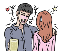 AsB - 127 Party People sticker #12806036