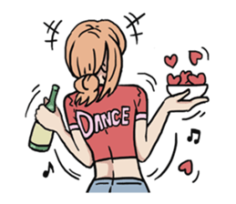 AsB - 127 Party People sticker #12806039