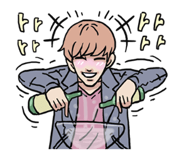 AsB - 127 Party People sticker #12806046