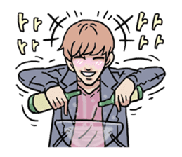 AsB - 127 Party People sticker #12806046