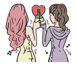 AsB - 127 Party People sticker #12806049